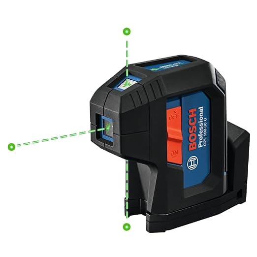 Bosch Alinhamento a laser de 3 pontos GPL100-30G com autonivelamento
