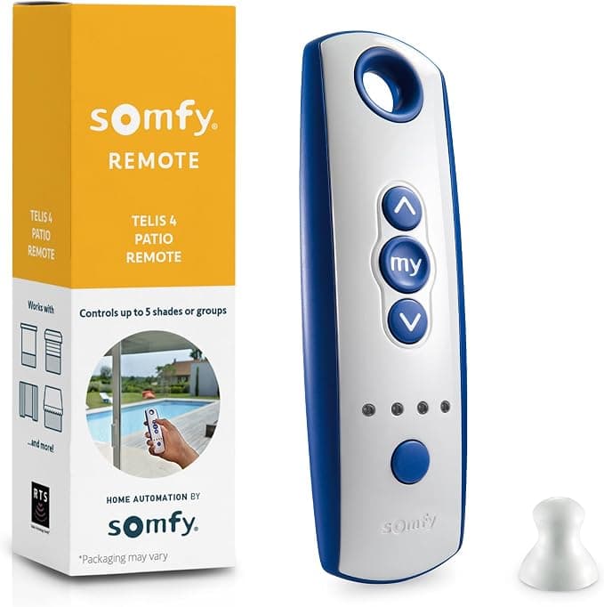 somfy Controle remoto Telis 4 RTS Patio – 5 canais – controle remoto