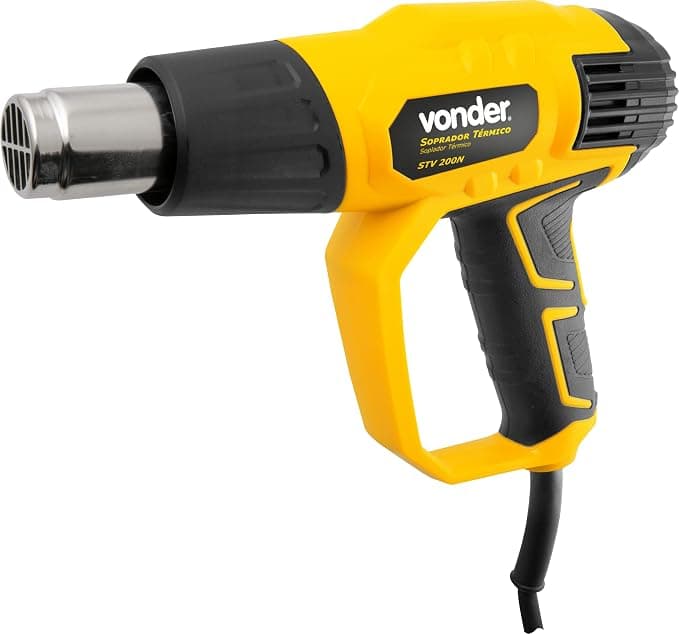 Soprador Térmico 2000W 3 Estágios STV 200 127v com Bicos VONDER