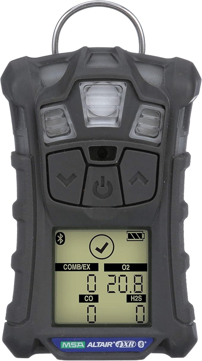 MSA Detector multigás 10178557 ALTAIR 4XR - (O2, H2S, CO), cor: carvão