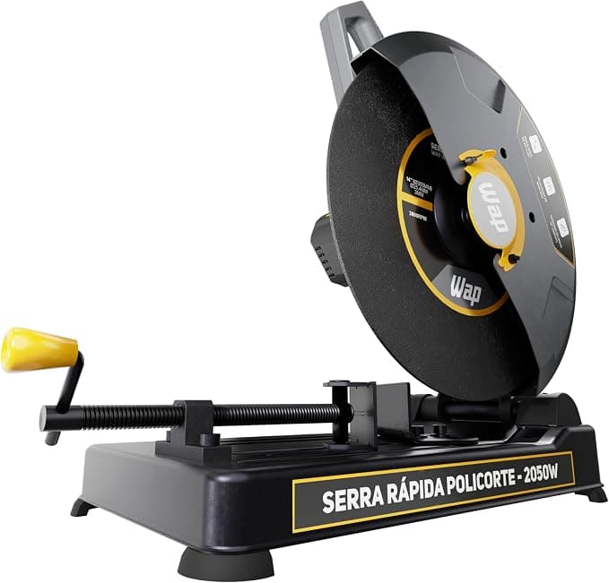 WAP Serra Policorte de Bancada 14" WF SP01, Profissional, com Morsa de 90°