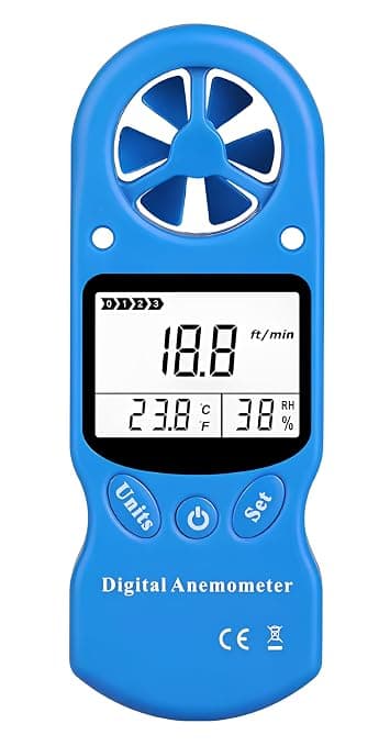 Mini Anemometro Digital Anemometer Thermometer Windmeters Hand-held