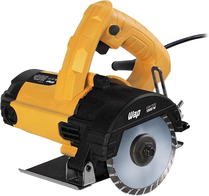 WAP Serra Mármore 4.3/8" ESM1300 com Regulagem de Altura e Interruptor