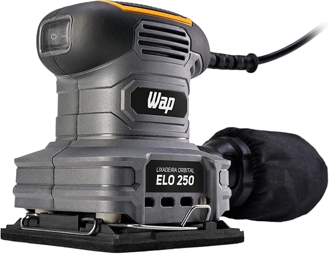 WAP Lixadeira Roto Orbital ELO 250 com Coletor de Pó Removível
