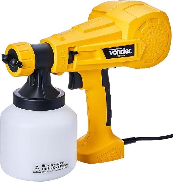 Vonder, Pistola Elétrica Para Pintura Pev 400, 127 V~.