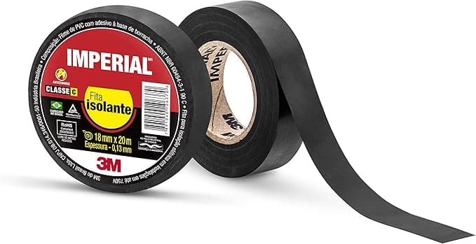 Fita Isolante 3M Preta