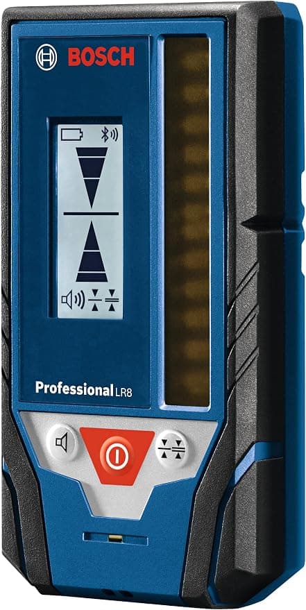 Bosch LR8 Receptor de nível a laser de linha de 100 metros para