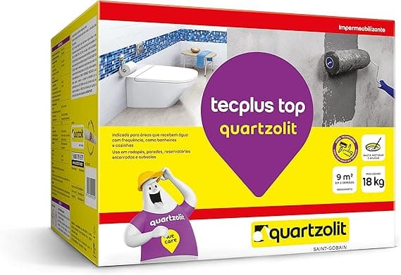 Argamassa Polimérica Quartzolit Cinza