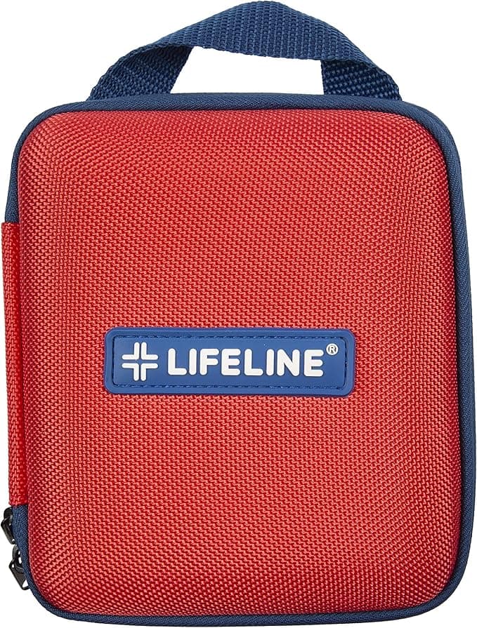 Kit Primeiros Socorros LIFELINE Vermelho