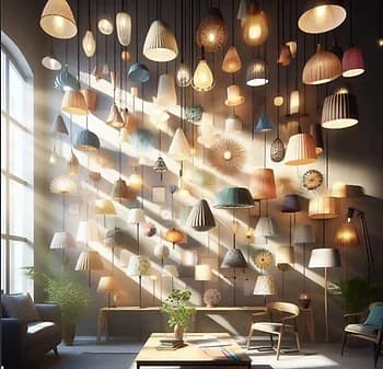 iluminação e decoração de casas