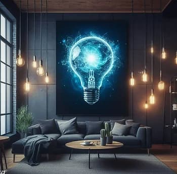 iluminação e decoração de casas