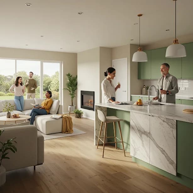 Família segura graças à manutenção preventiva e reparos