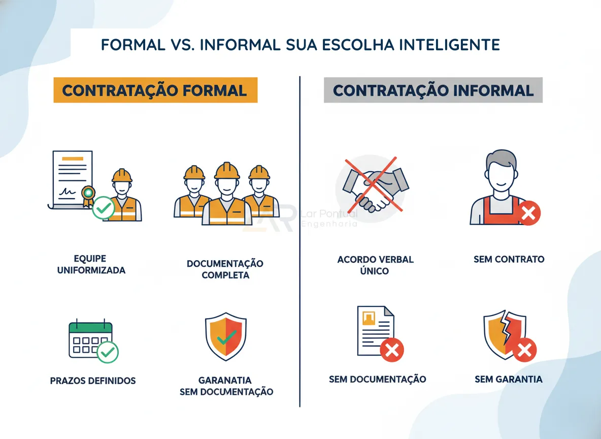 Comparação de contratação