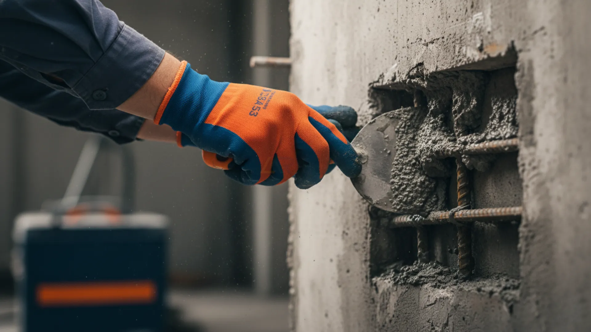 Aplicação de Grout Estrutural