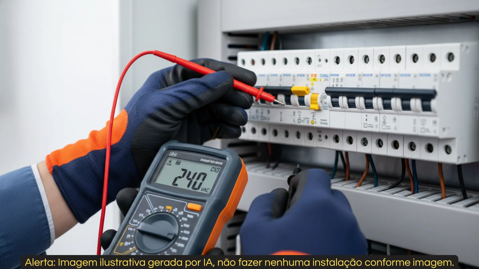 Medição Técnica no Quadro Elétrico